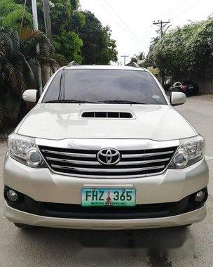 Selling Beige Toyota Fortuner 2014 Automatic Diesel 