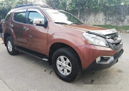 Brown Isuzu Mu-X 2015 for sale Talisay