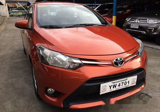 Orange Toyota Vios 2016 at 31000 km for sale