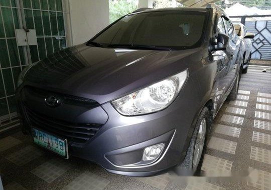 Grey Hyundai Tucson 2012 at 66500 km for sale