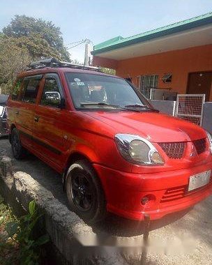 Red Mitsubishi Adventure 2004 for sale 