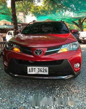 Sell Red 2015 Toyota Rav4 Automatic Gasoline at 21000 km