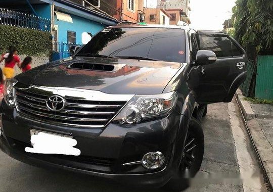 Selling Grey Toyota Fortuner 2015 in Parañaque 