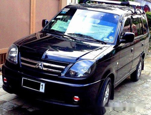 Black Mitsubishi Adventure 2010 Manual Diesel for sale 