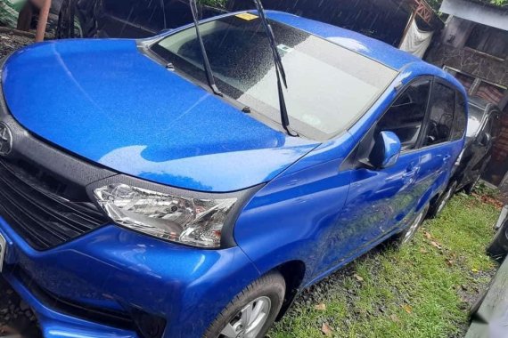 Blue Toyota Avanza 2018 for sale in Quezon City