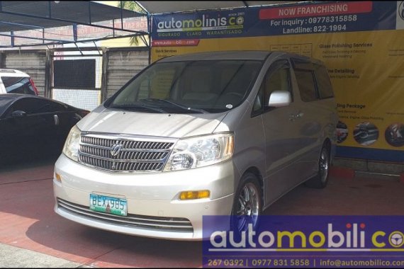 Selling Toyota Alphard 2002 at 94490 km 