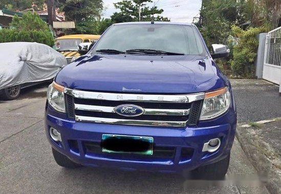 Sell Blue 2013 Ford Ranger in Quezon City