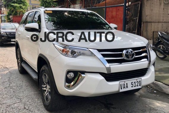 2018 Toyota Fortuner 2.4G 4X2 Diesel Manual