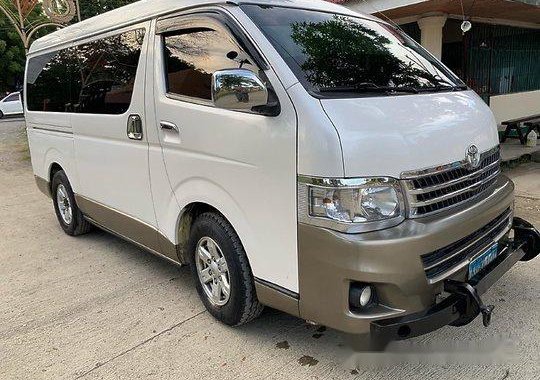 Sell White 2012 Toyota Hiace at 215000 km