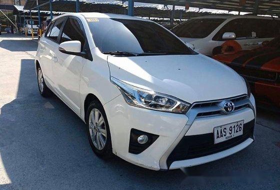 Sell White 2014 Toyota Yaris in Makati