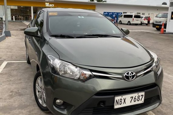 Selling Green Toyota Vios 2017 Matic in Quezon City