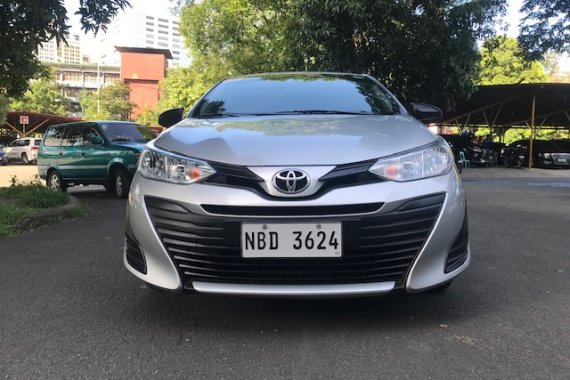 2018 Toyota Vios J Silver Manual