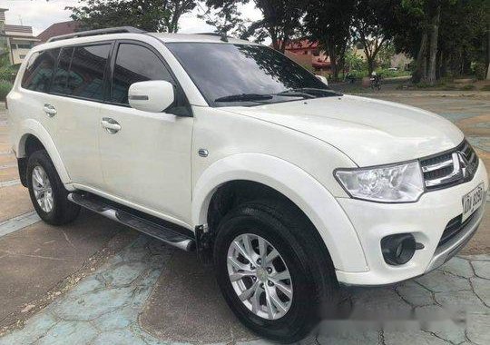 White Mitsubishi Montero Sport 2015 Manual Diesel for sale 