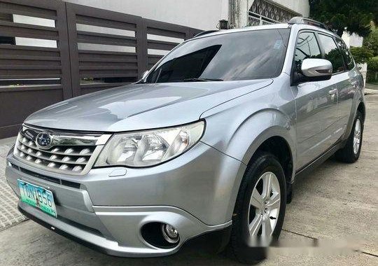 Sell Silver 2012 Subaru Forester at Automatic Gasoline at 100000 km