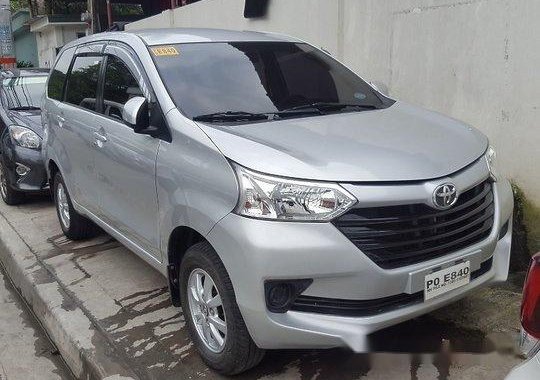 Silver Toyota Avanza 2019 Manual Gasoline for sale 