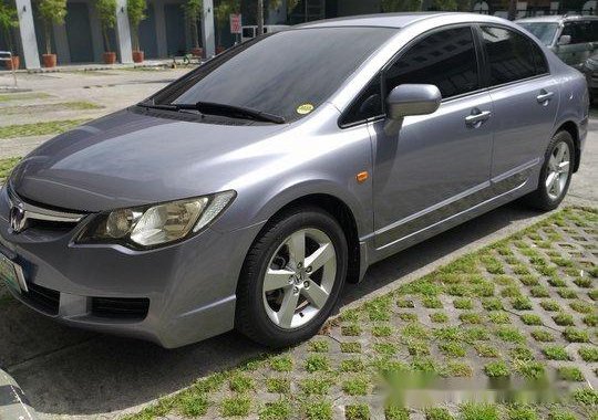 Silver Honda Civic 2006 at 115000 km for sale