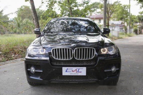 Selling Black Bmw X6 2011 Automatic Gasoline at 51000 km