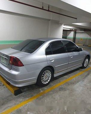 Silver Honda Civic 2002 Automatic Gasoline for sale 