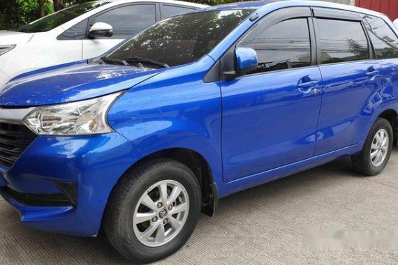 Blue Toyota Avanza 2018 Manual Gasoline for sale