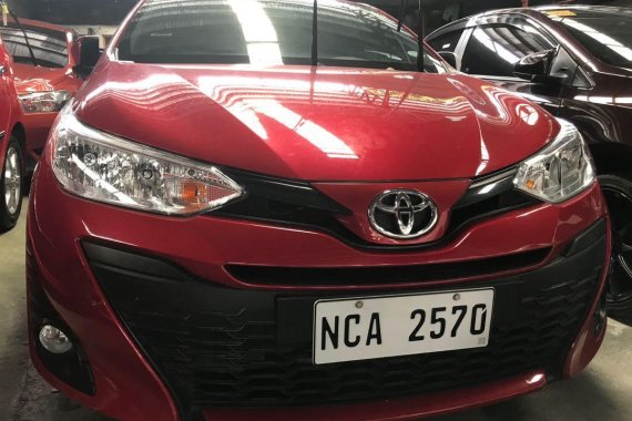 Red Toyota Yaris 2018 for sale in Quezon City 