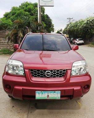 Selling Red Nissan X-Trail 2005 Automatic Gasoline 