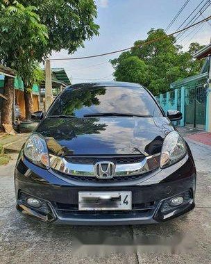 Black Honda Mobilio 2015 for sale in Cavite