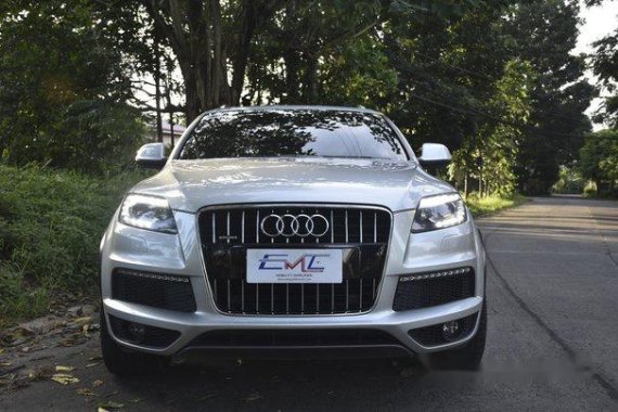 Silver Audi Q7 2010 Automatic Diesel for sale