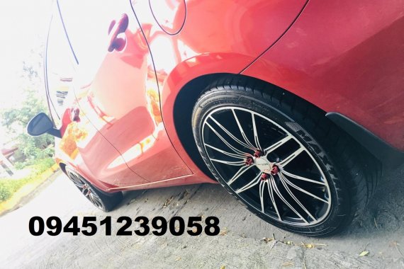 Red Kia Rio 2012 for sale in Marikina 