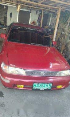 Sell Red 1997 Toyota Corolla at Manual Gasoline at 50000 km