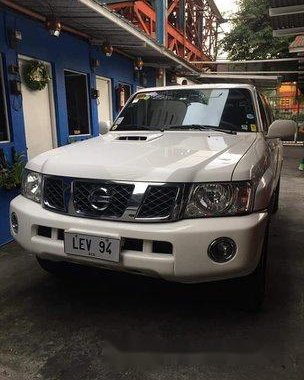 Sell White 2014 Nissan Patrol at Automatic Diesel at 77000 km