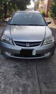 Sell Silver 2004 Honda Civic Automatic Gasoline at 131000 km