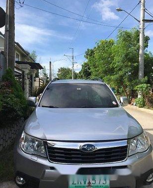 Silver Subaru Forester 2008 at 84000 km for sale