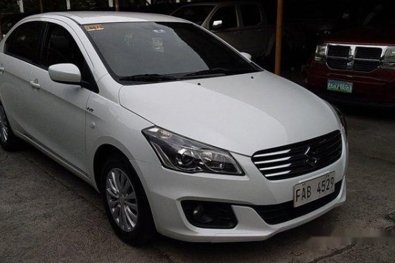 White Suzuki Ciaz 2017 at 26 km for sale