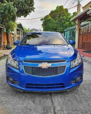 Selling Blue Chevrolet Cruze 2012 at 70000 km 