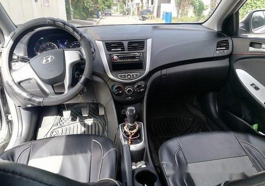 Silver Hyundai Accent 2013 at 65000 km for sale 