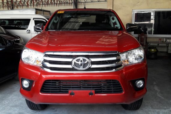 2018 Toyota Hilux g 4x2 manual diesel