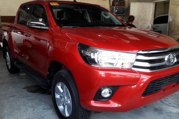 2018 Toyota Hilux g 4x2 manual diesel