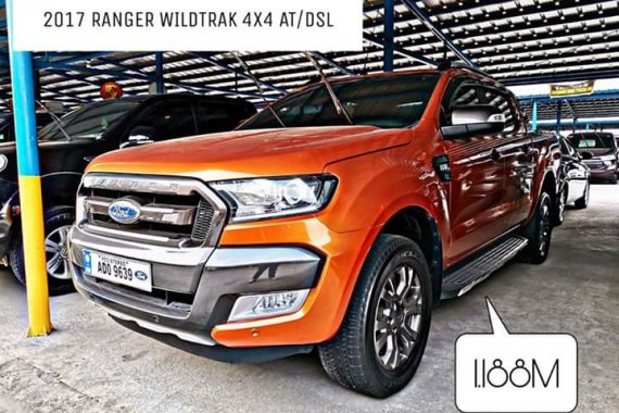 2017 Ford Ranger Wildtrak DBL 4X4 2.0 AT/ Diesel