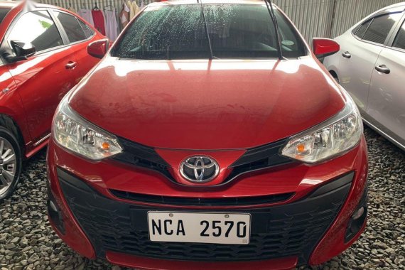 Selling Red Toyota Yaris 2018 in Quezon City