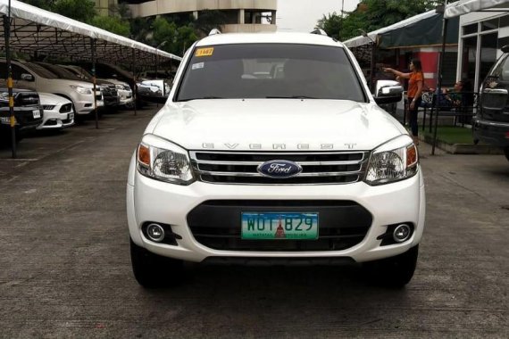 Selling White Ford Everest 2013 in Antipolo