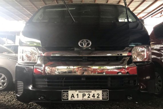 Selling Black Toyota Hiace 2018 in Quezon City 