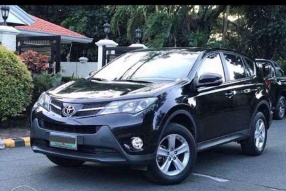 Black Toyota Rav4 2013 for sale in Quezon City