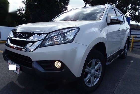 2016 Isuzu Mu-X for sale in Quezon City 