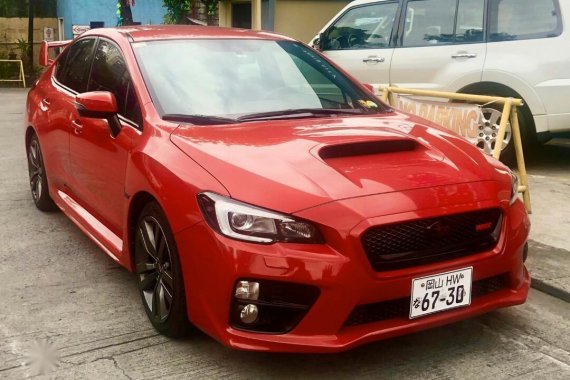 2016 Subaru Wrx for sale in Pasig 