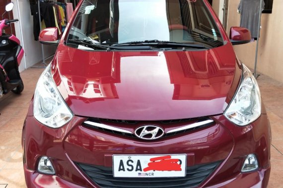 Selling Red Hyundai Eon Glx 2016 in Muntinlupa