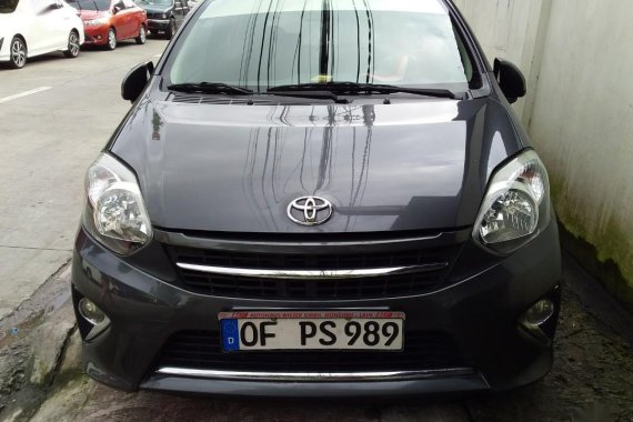 Selling Gray Toyota Wigo 2016 in Quezon City