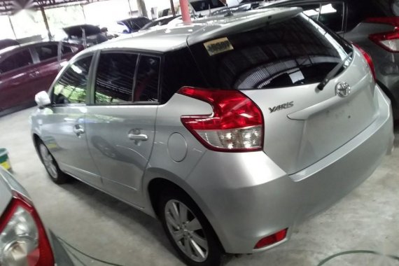 Silver Toyota Yaris 2016 for sale in Quezon City