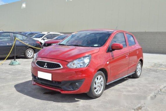 Red Mitsubishi Mirage G4 2018 Automatic Gasoline for sale 
