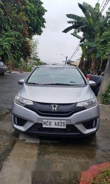 Silver Honda Jazz 2017 Automatic Gasoline for sale 