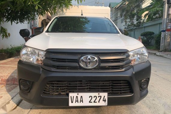 Sell White 2017 Toyota Hilux in Quezon City 